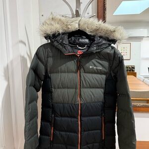 Columbia Black and Gray Omni-Heat Jacket